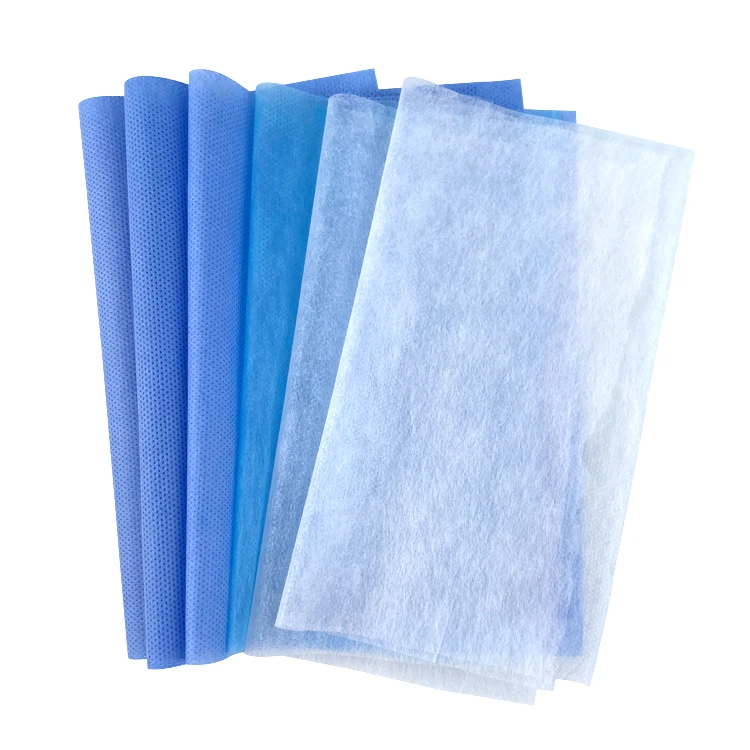 buy  sms 100%pp disposable surgical cloth material nonwoven raw material medical non-woven fabric