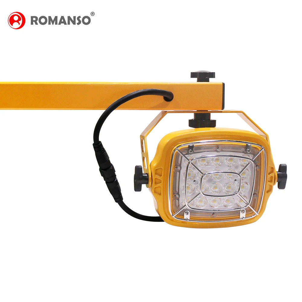 Waterproof 20W 30W 40W 50W Loading Dock Lights Led Led Swing Arm Light