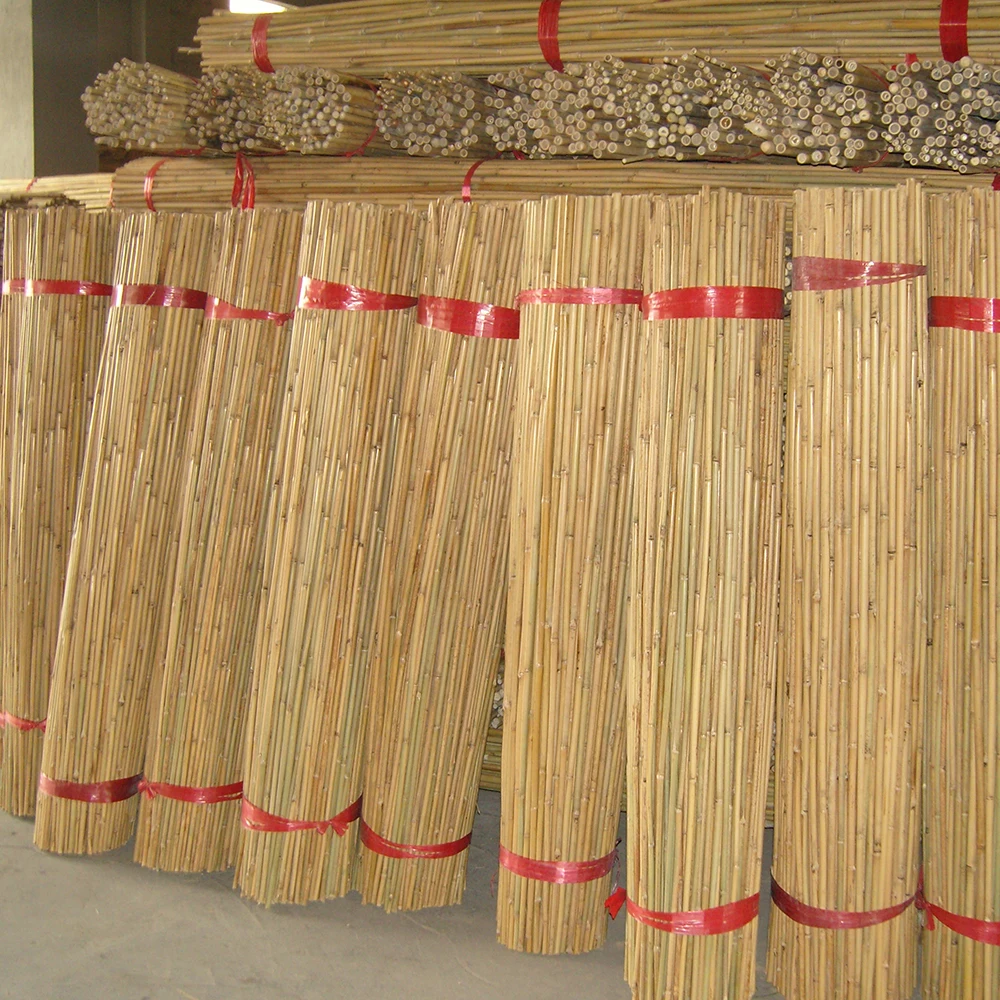 Factory wholesale price eco friendly custom size 2 inches bamboo cane for agriculture