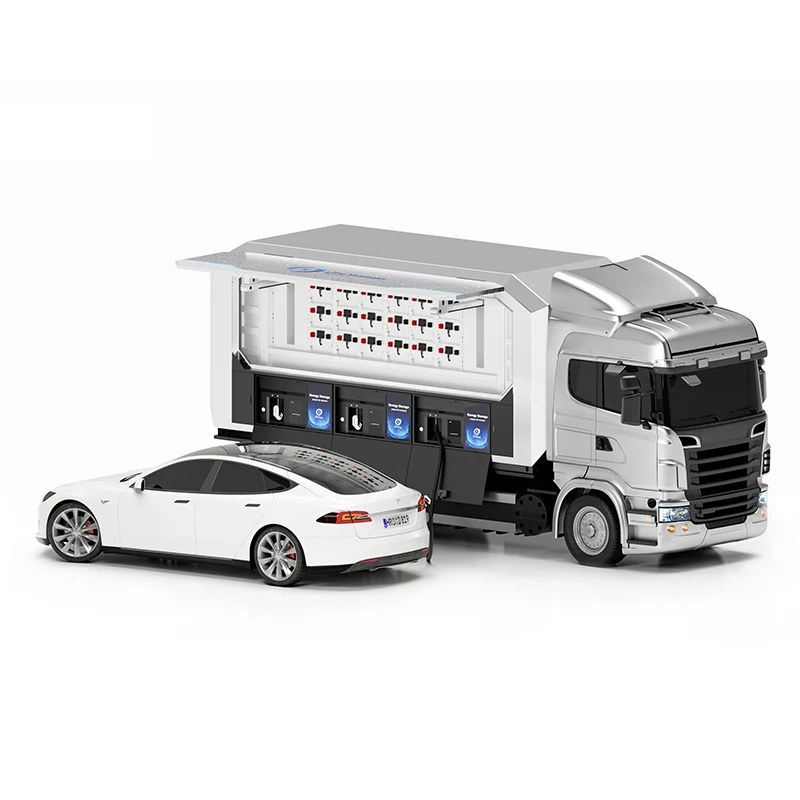 Lifepo4 Battery Systems Utility Energy Container Solutions Ecs 20 ft 2mwh Bess Container For Public Ev Charging Pile