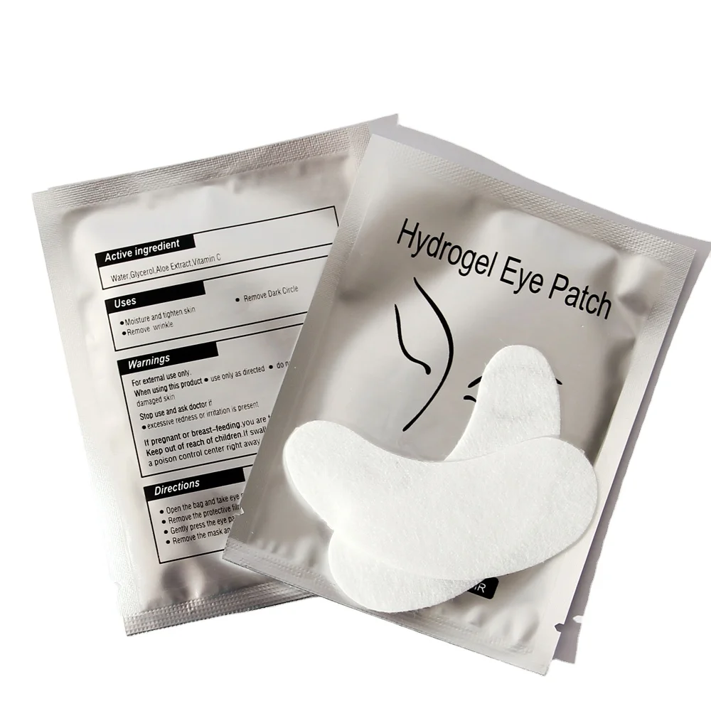 Hydrogel Eye Patch Lint Free Disposable Under Eye Gel Pads For Eyelash Extension