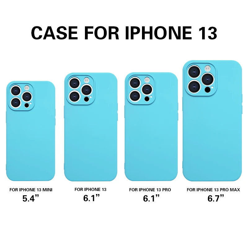 2022 High quality Custom 2.0MM silicon phone case mobile cover for iphone case 13 12 11 X XR MAX 8 7 6 PLUS