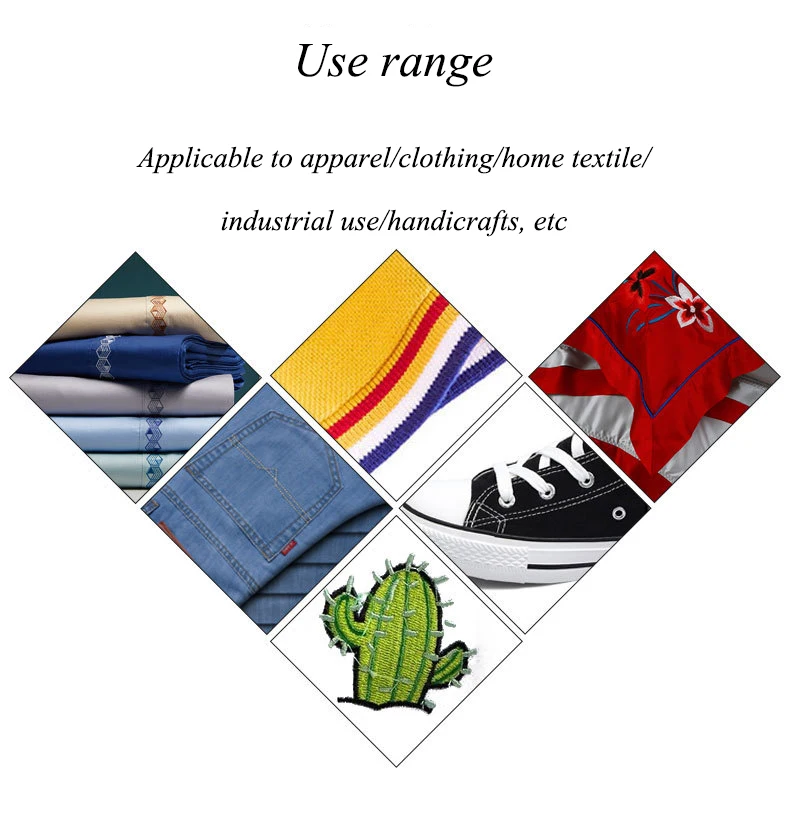 100% Polyester Sewing Thread 40/2 3000yards High Quality