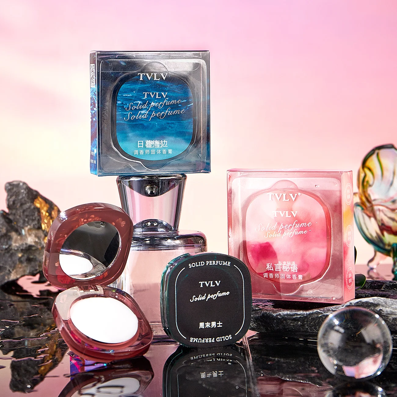 Spot supply Solid Perfume Balm 24 hours lasting fragrance Fresh Small portable men and women can use solid perfume wax