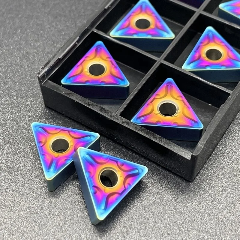 
High Quality Carbide TNMG160404 TNMG160408 Turning Tool Blue Flame Series CNC Milling Blades TNMG 160404 TNMG 160408 Insert 