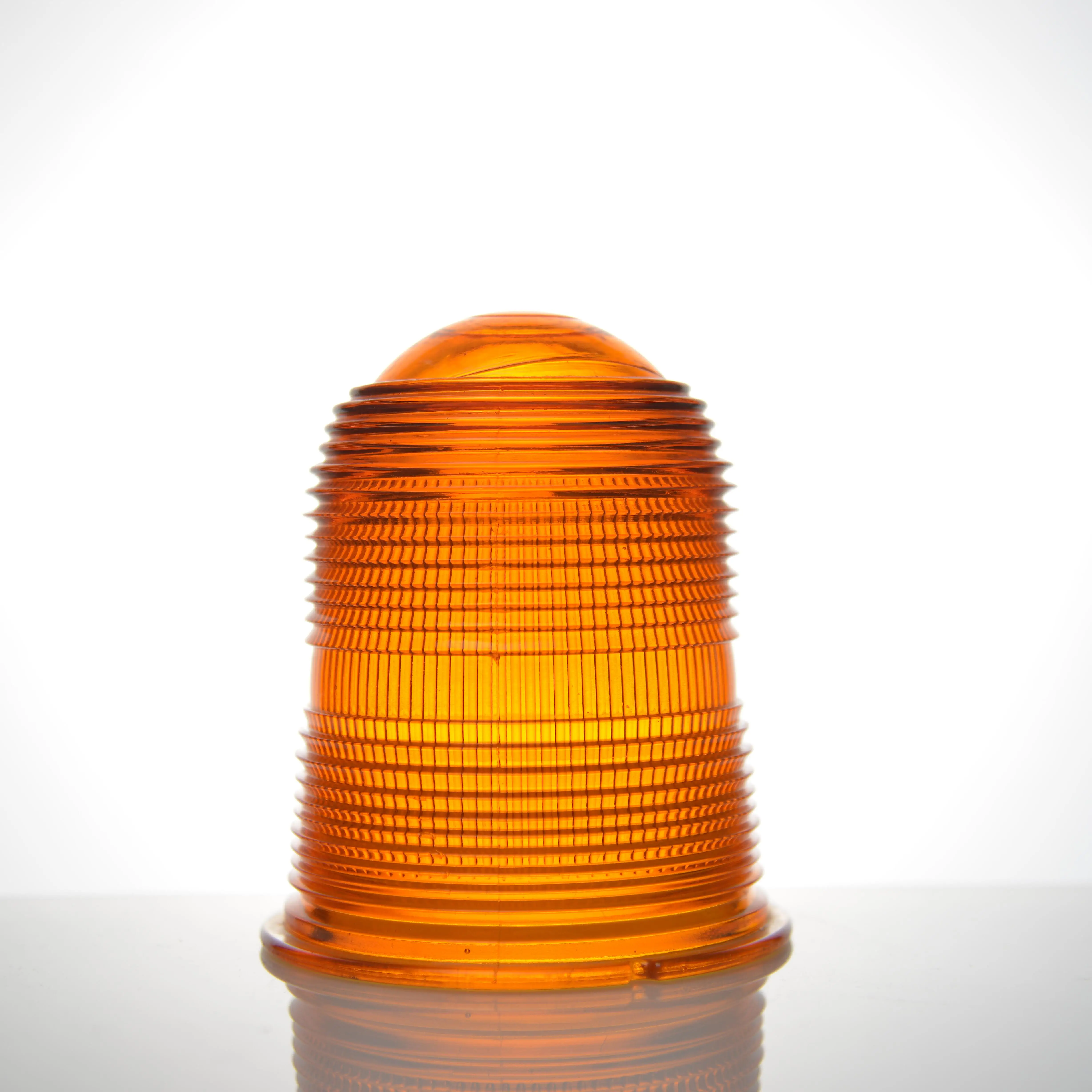 Factory Custom Size Colors Shape Molded Explosion-Proof Warning Lights And Airport Runway Lights Glass Lamp Cover