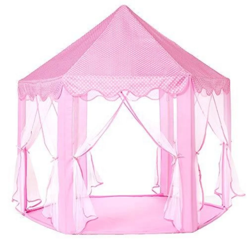 Indoor Outdoor Princess Toy Tent Girls Large Playhouse Kids Castle Play Tent for Children Games