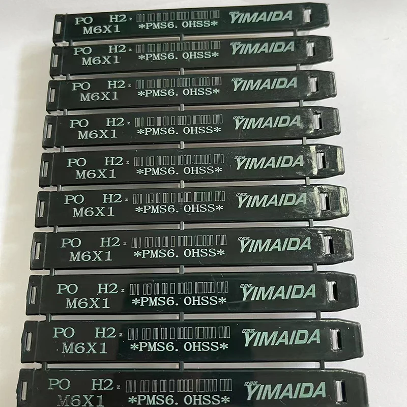 Machine Spiral Point Straight Fluted Screw Thread Metric Plug Hand Tap Drill Tools