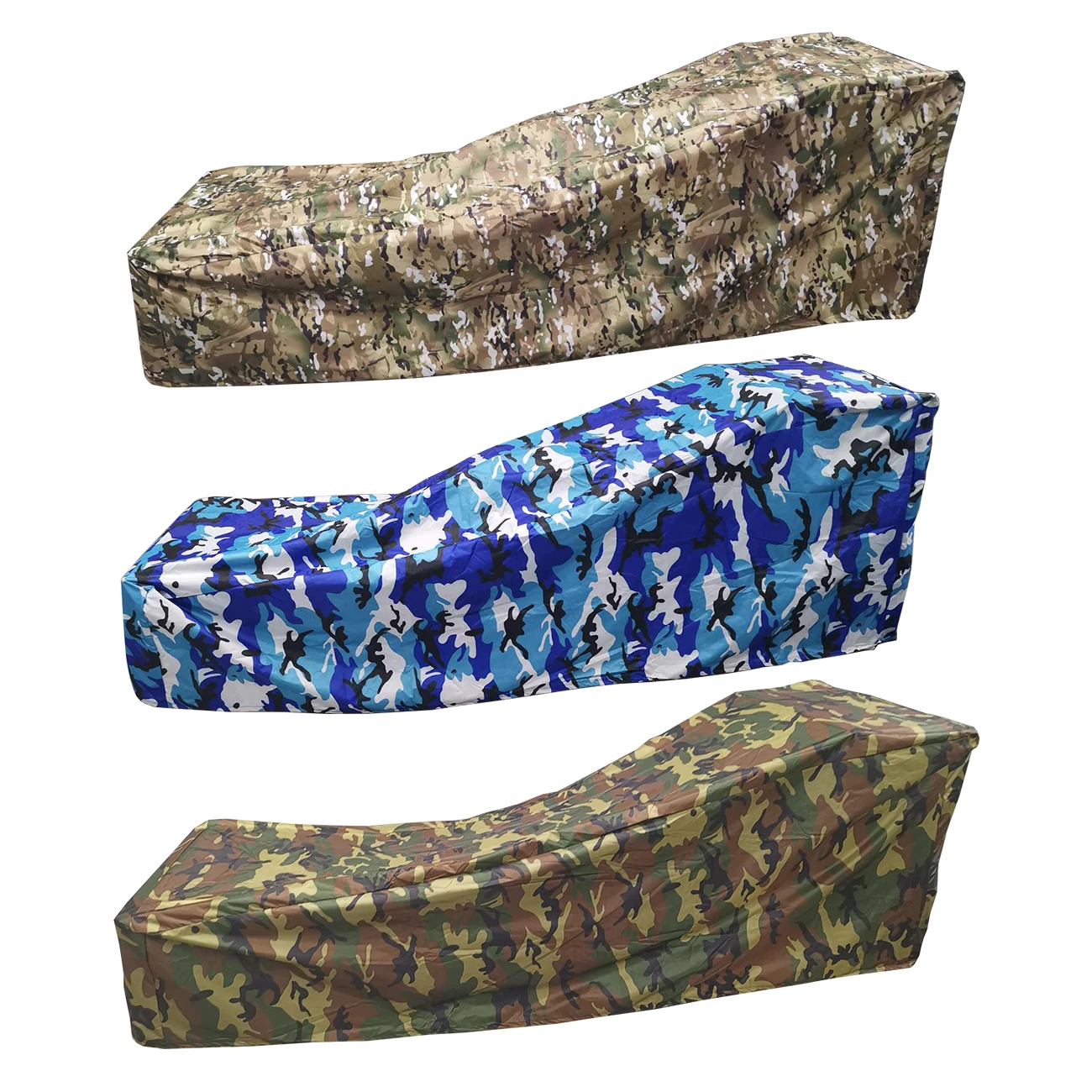 Pool Chair Sun Loungers Cover Swimming Beach Lounger Outdoor Pool Chaise Lounger Lounge Waterproof Camouflage