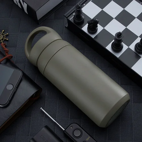 Japanese Stainless Steel Thermos Accompanying Portable Coffee Cups