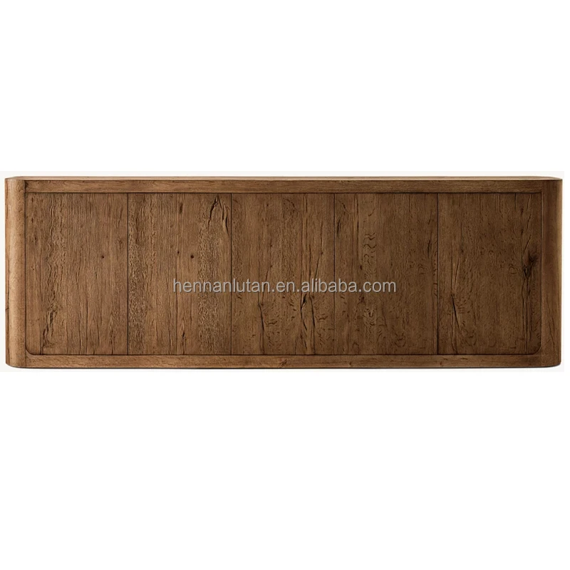 ODM Modern Living Room Furniture American Style Durable Solid Wood Oak Wooden Media Console Wood TV Stand