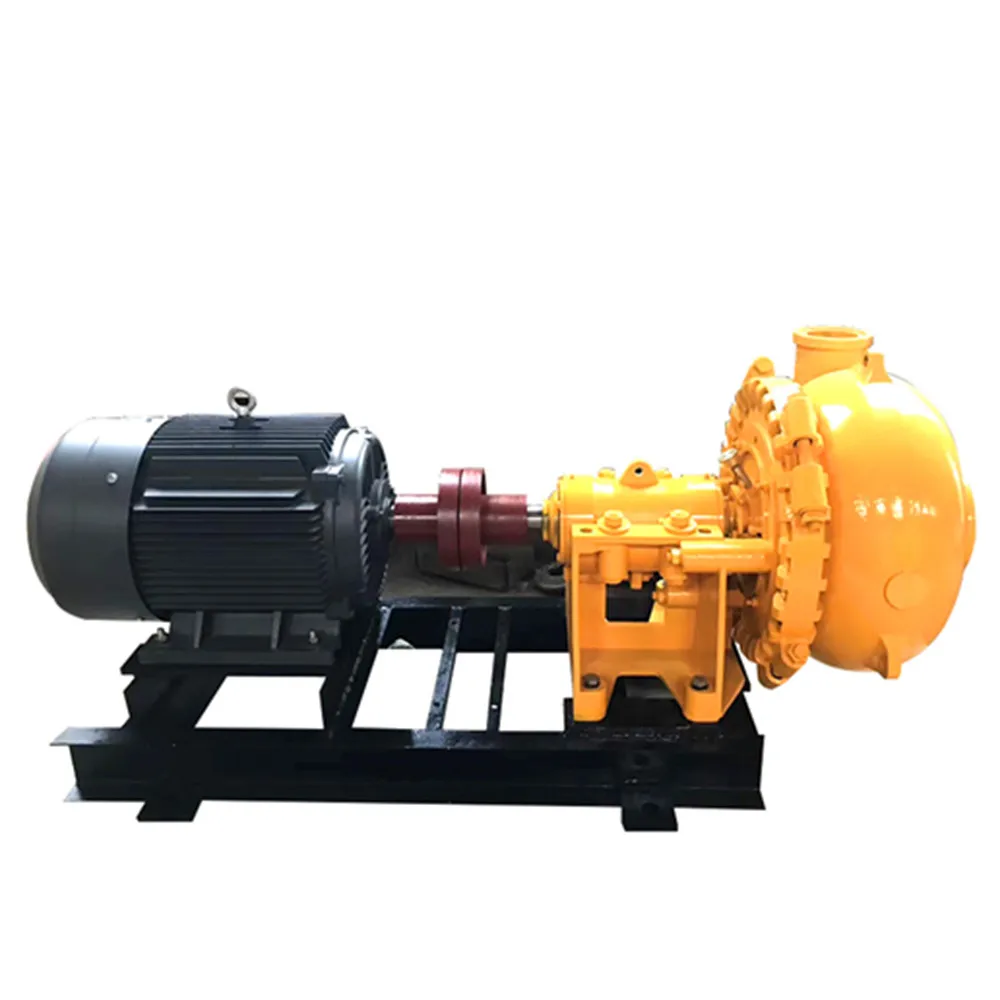 heavy duty gland seal gravel dredge pump marine sand pump