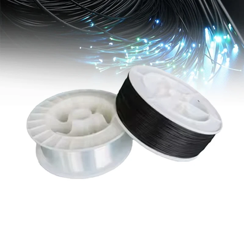 Star Ceiling Plastic Fiber Optic Cable Heat Resistant Single Core Optical Cable