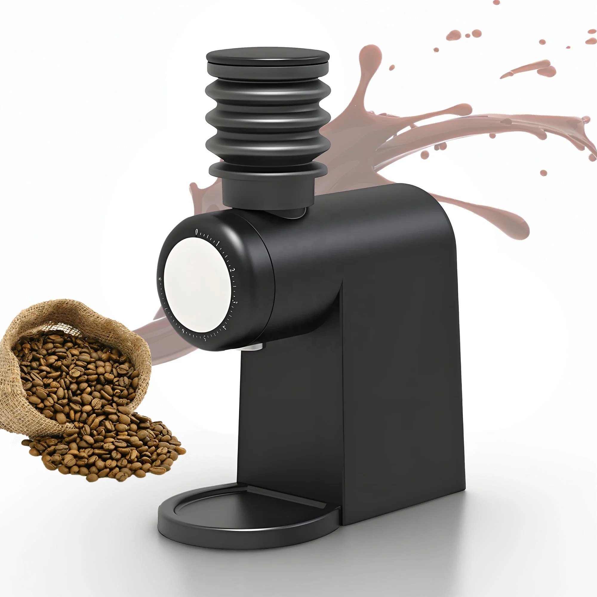 Commercial Household Professional 48mm Grinding Machine Strong Power Low Noise Coffe Coffee Bean Grinder