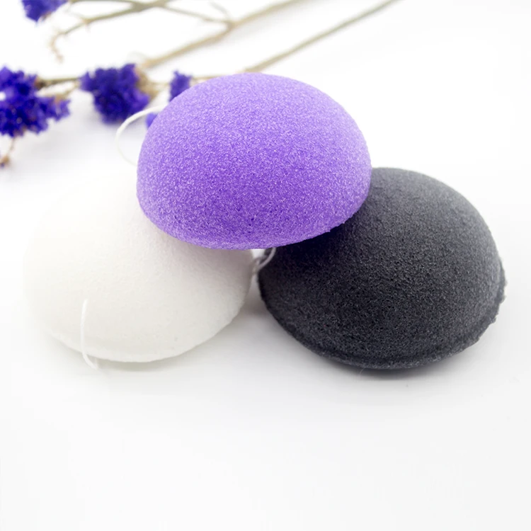  Оптовая продажа мягкая губка Konjac в форме шара Loofah для душа детской ванны