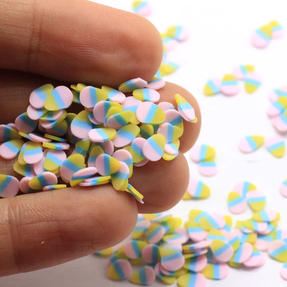 500g Polymer Hot Clay Sprinkles Colorful Cakes Corn Candy for DIY