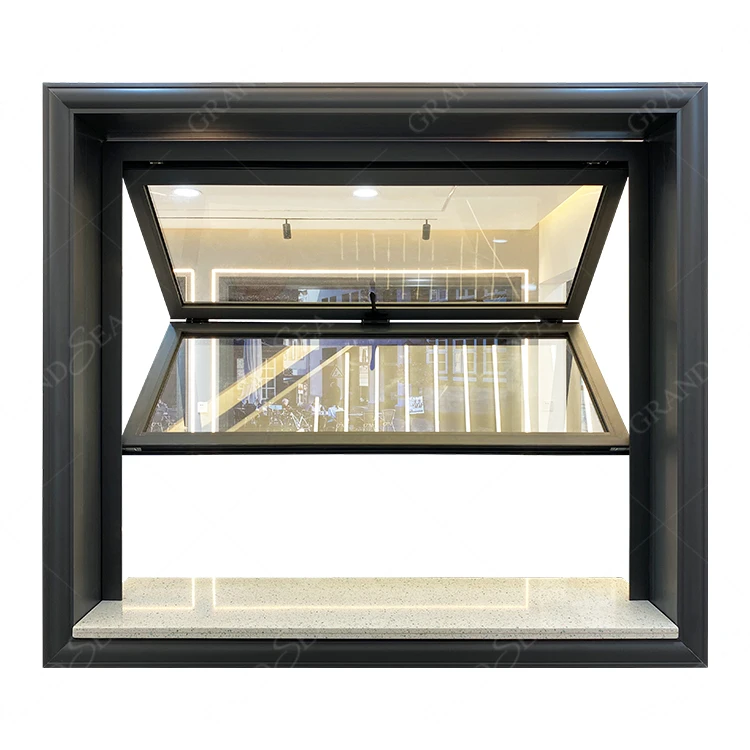 Chinese Factory Wholesale Double Glazed Vertical Bi Folding Sliding Windows Bi-Folding Fold Up Aluminum Glass Windows