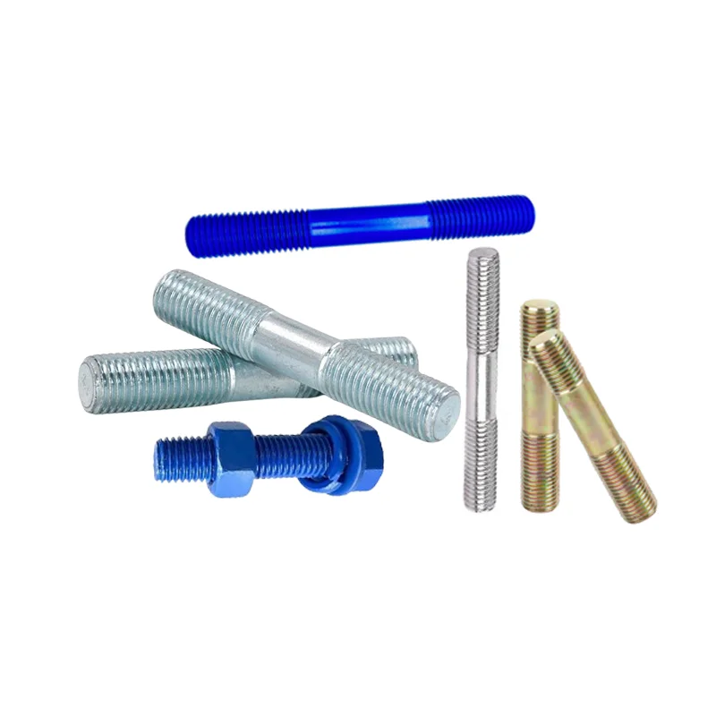 M4 M6 M8 M10, M12 M14 M16 stainless steel carbon steel zinc plated stud bolt double-ended stud bolts double ended bolts/