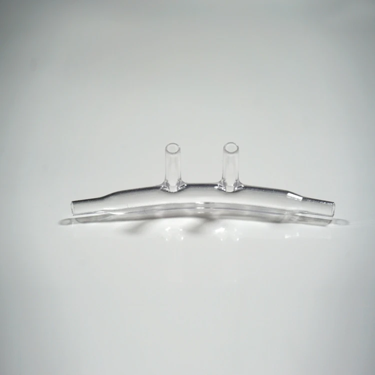 Nasal cannula oxygen tube PVC soft-tip/ clean/ clear Nasal cannula prongs transparent Nasal cannula soft tip