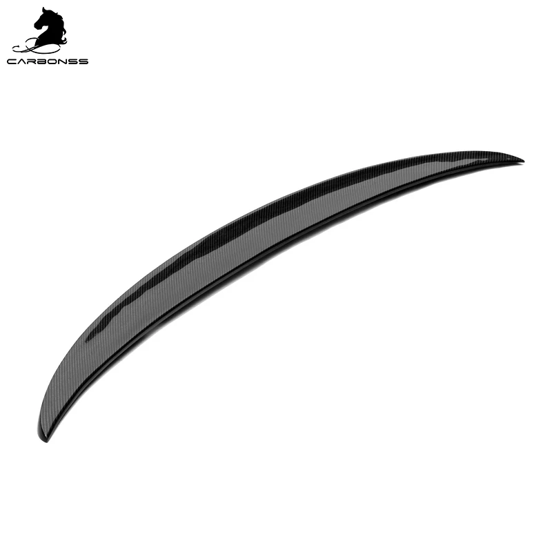 P TYPE REAL CARBON FIBER FIT FOR BMW 5 SERIES G30 REAR WING BOOT SPOILER 2017+