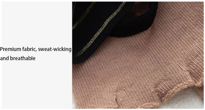 Five finger cross strap combed cotton split toe dance sports half toe women floor yoga socks