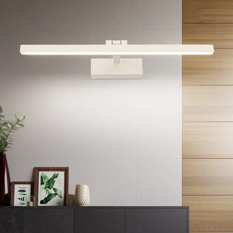 Modern LED Bathroom Wall Lights Lamp Hotel Waterproof and Anti-Fog Lighting Mirror