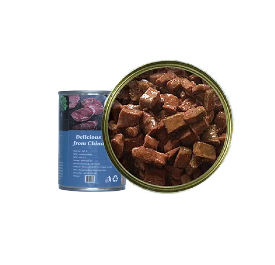 Best Selling Oem High Nutrition Pet Dog Treats Snacks Can Food