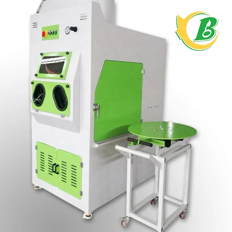 Portable Dry Sand Blasting Machine Pressurized Sandblaster Cabinet Manual Sandblasting Machine
