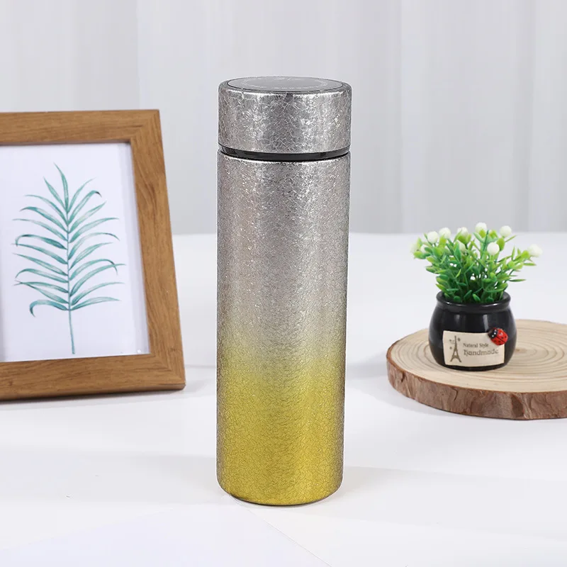 High-Appearance Level Titanium Thermos Cup Manufacturer Dual Purpose Car Outdoor Camping Health Kettle Tea Water Premium Flasks