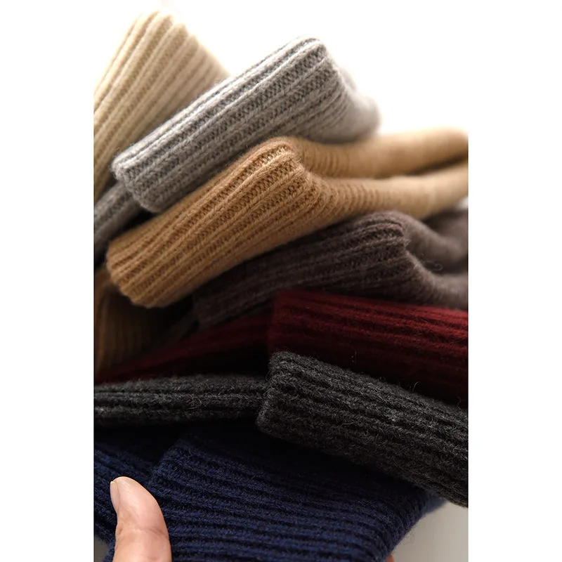 Вязаные ребристые шапки-бини с логотипом на заказ для мужчин, детей, малышей, девочек, 100% шерсть