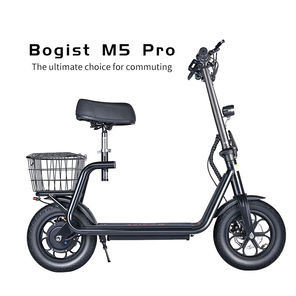 
2021 new arrival UK warehouse adult 500w 11ah 48V 40km/h M5 PRO 12inch fat tires folding e electric scooter 