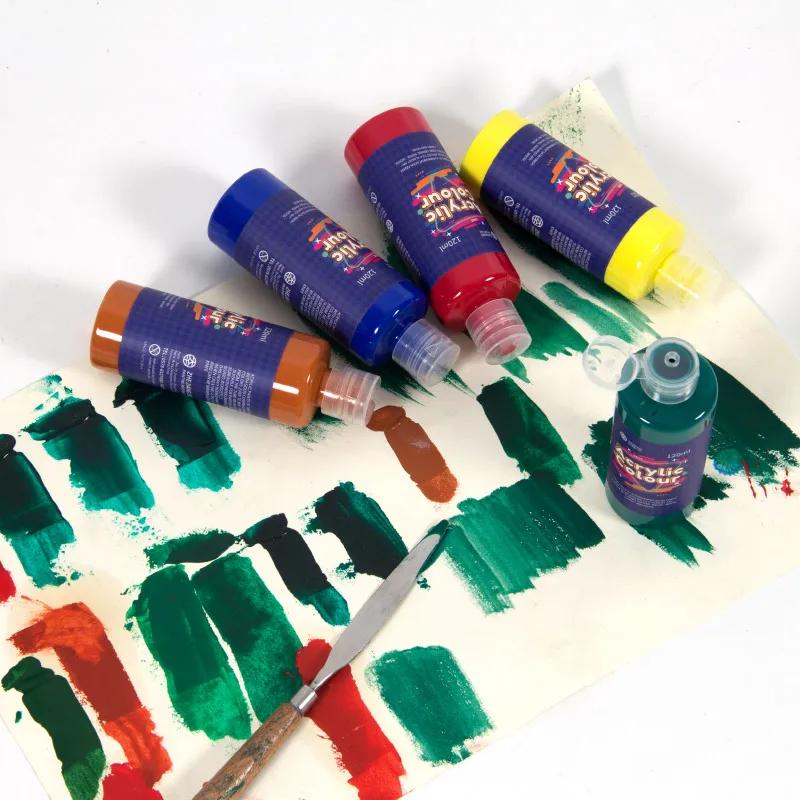 DAQIAN Factory Direct Sale 24-Color Gouache Watercolor Acrylic Paint Set Paint
