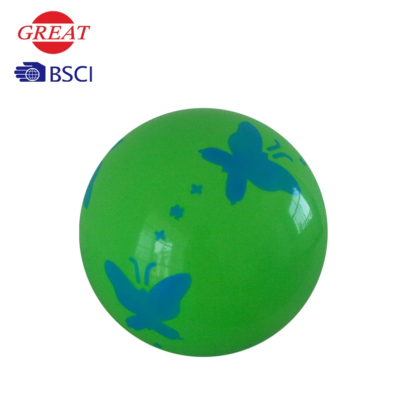 Wholesale PVC Inflatable Ordinary Toy Ball with Logo for Children