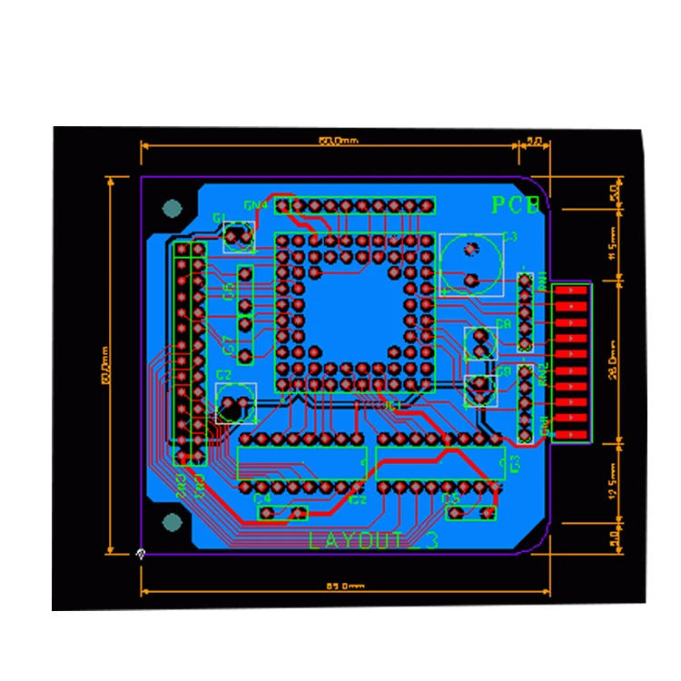 Кондиционер усилитель питания контроллер PCB печатная плата дизайн услуги