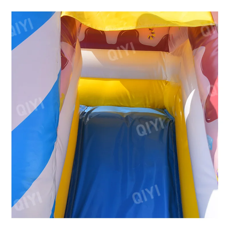 Professional Manufacture Cheap Inflatable Candy Land Bouncer Inflatable Bouncy Castle with Slide for Kids