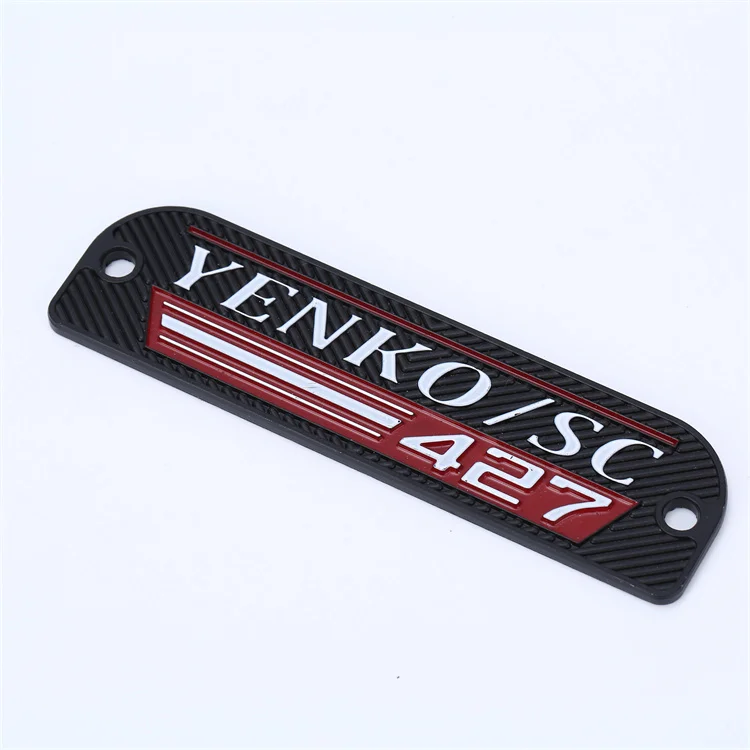 Wholesale personalized 3D metal car nameplate emblem logo labels for car stickers & plates