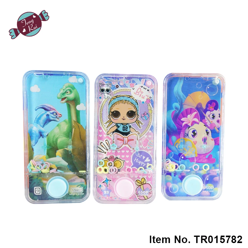 New Wholesale Unique Hand-held Plastic Children Gift Funny Steering Classic Small Water Ring Game Toy