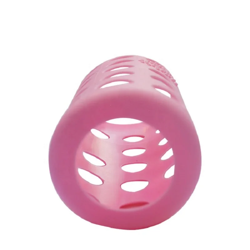 Eco-friendly Silicone Glass Water Bottle /Silicone Rubber Bottle Sleeve 300ml/500ml