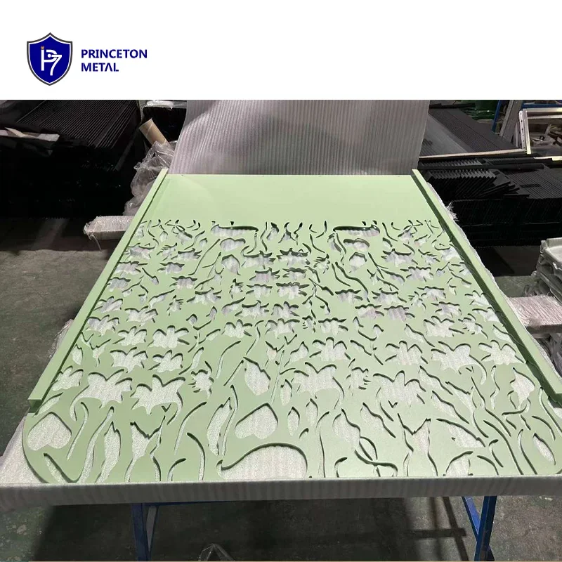 Aluminum Laser Cutting Planter box Decorative Panel Screen Flower Grow Box