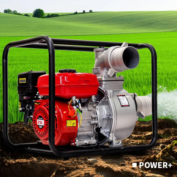 Diesel pumping pump 2/3/4 inch gasoline engine water pumps for irrigation agricultural  high flow high head pumping machine