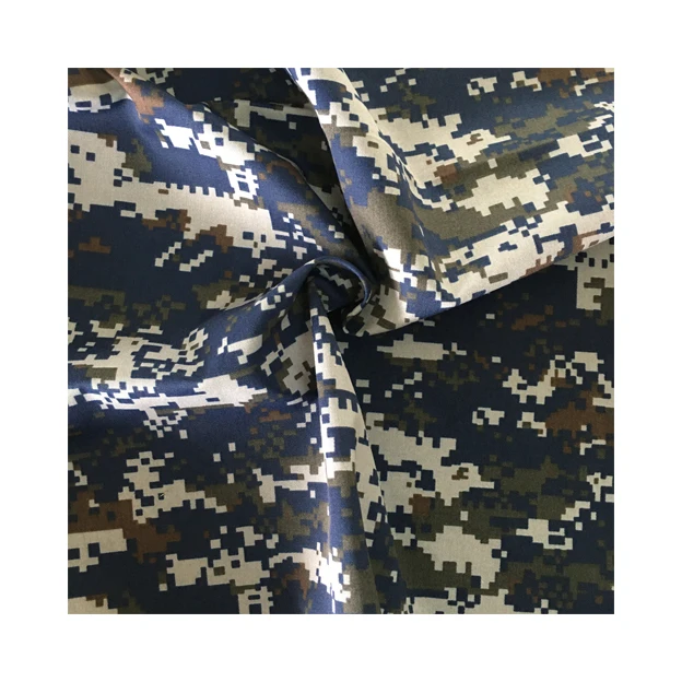 Оптовая продажа, хлопчатобумажная ткань с камуфляжным принтом
