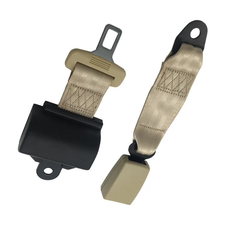 Strap Webbing 2 Point Seat Belt Retractable Safety Belt