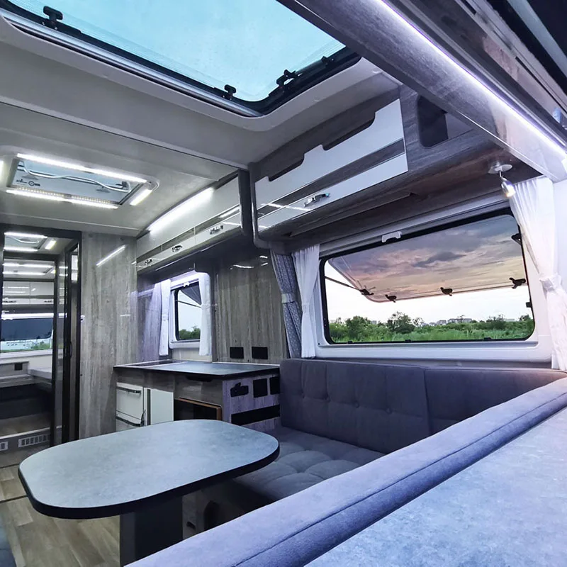 Factory  made hot sale Best Rv Campers Caravan Traveling Trailers Camper Accessories Motorhomes
