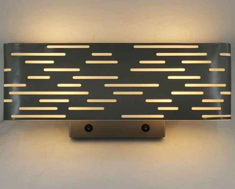 UL ETL IHG Holiday Inn Express Tiger Twinkle gloss Wall Mounted led light king queen headboard bedside sconce lamp