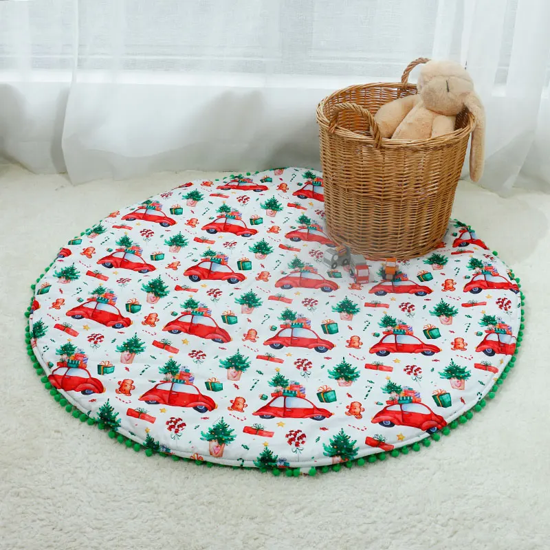 Baby Kids Play Mat Foldable Soft and Washable Toys Storage Organizer Children Play Rugs