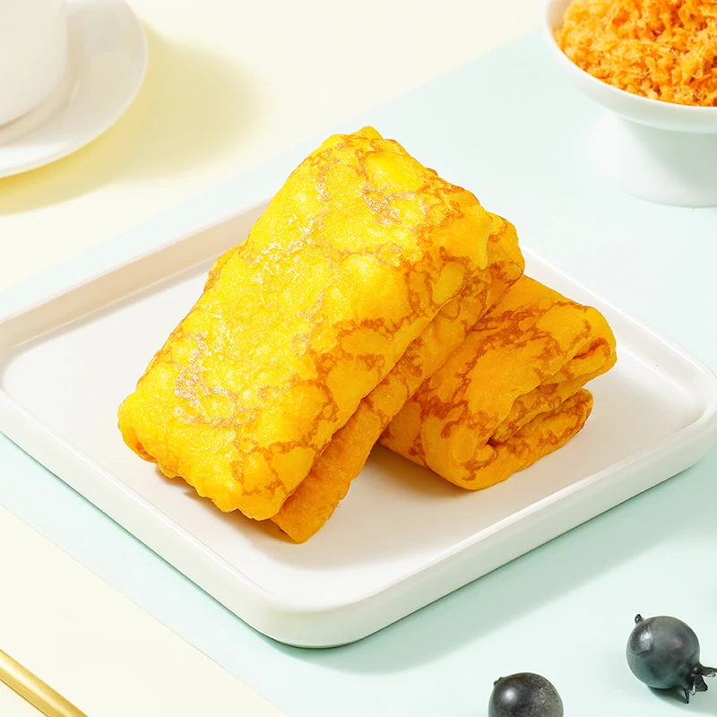 Карлос мягкий рулет из яичной кожи с заправкой для салата белый хлеб