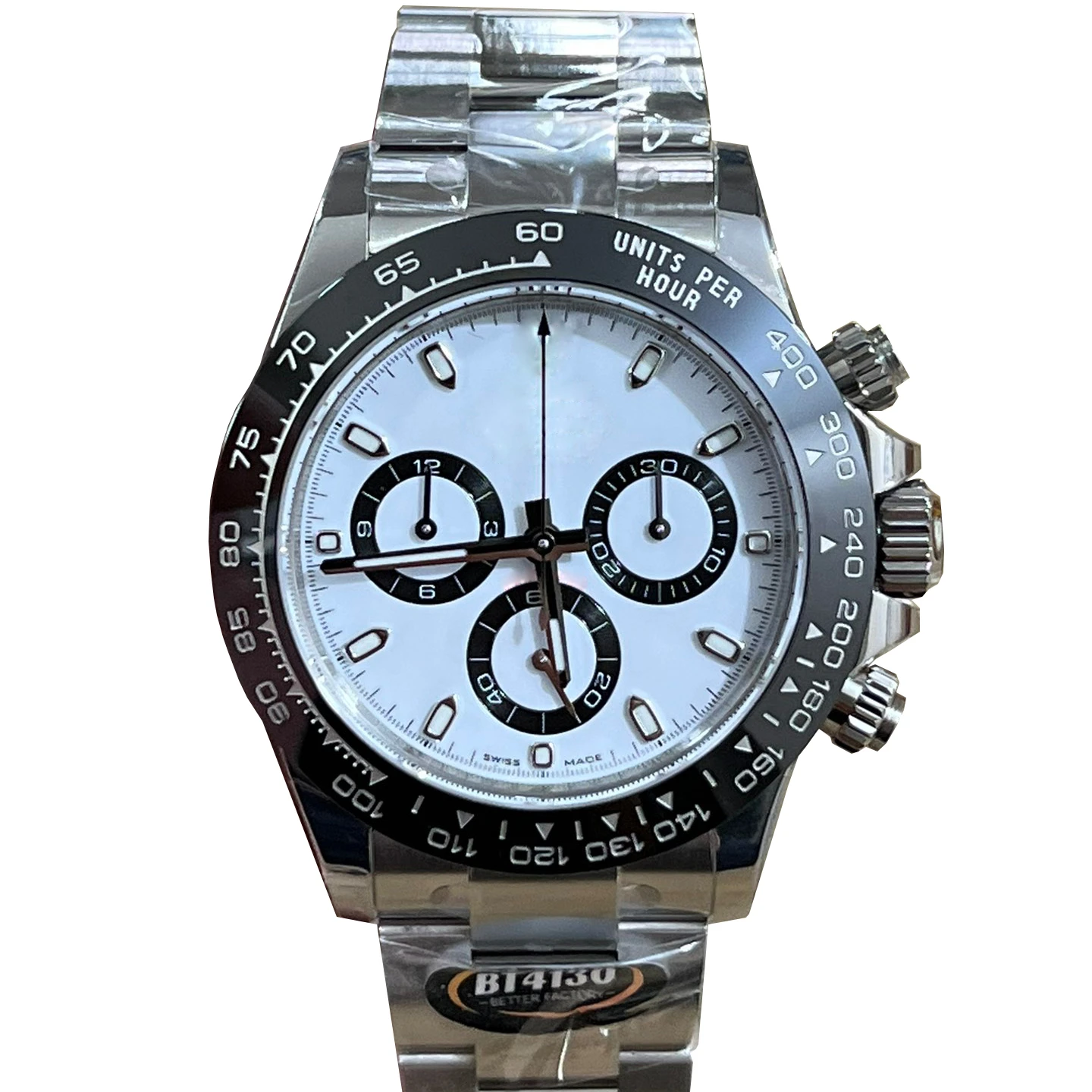 Супер клон BT4130 Dytonas 904L сапфировое зеркало глубоко водонепроницаемое roex orologi uomo montre orignal uhr