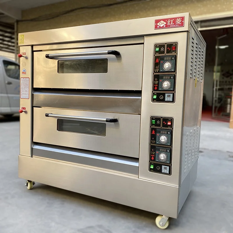 Hot Sales Bakery Equipment Industrial Gas 2 Deck Bakery Oven Price