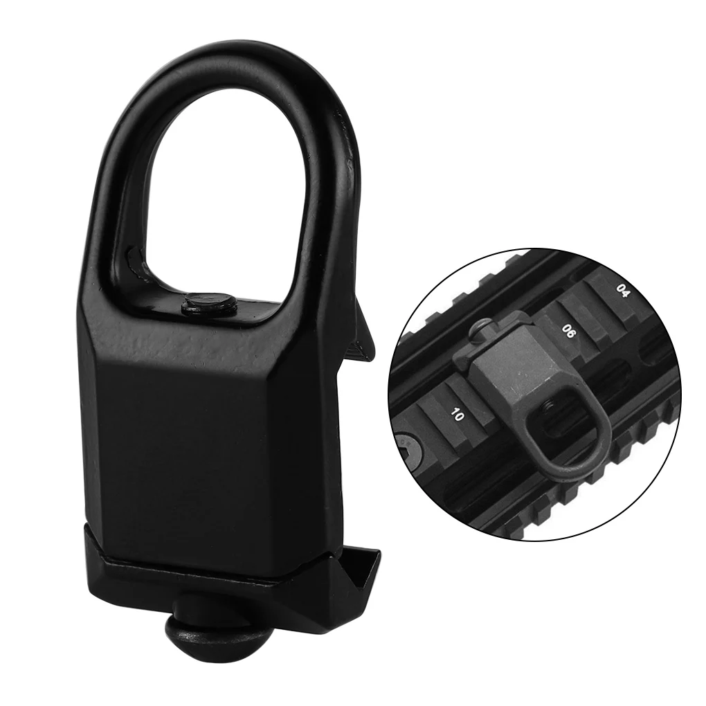 Quick-Detach RAS Steel SlingMount buckles Adaptor Plate  RSA Rail-sling Attachment Outdoor Hunting Accessories