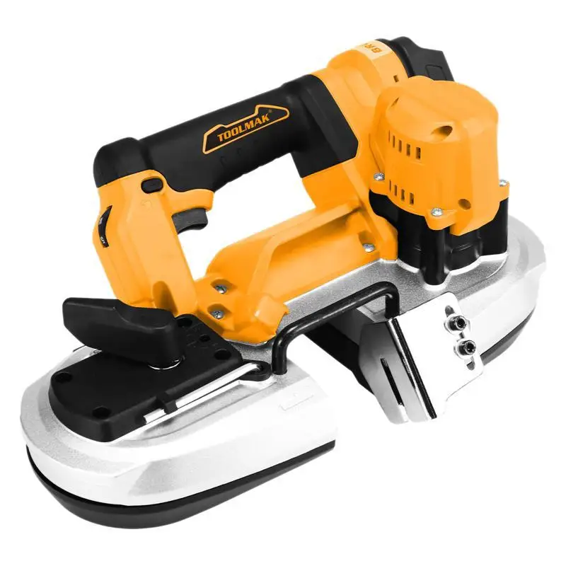 YUTUO 18V li-ion battery power tool Portable Cordless Wood Cutting Metal Pipe Large Band Saw Machine